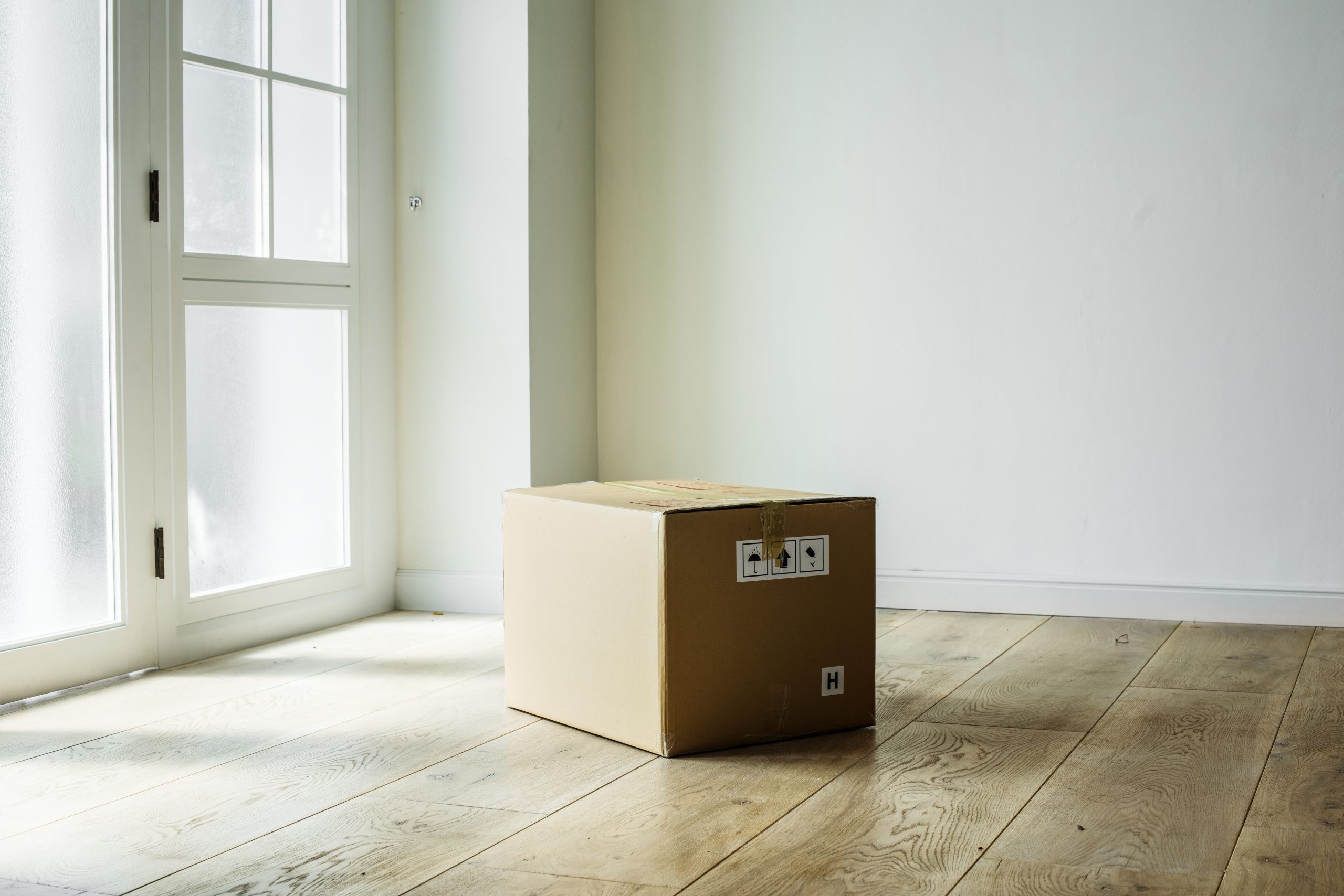 Packed stuff in new house